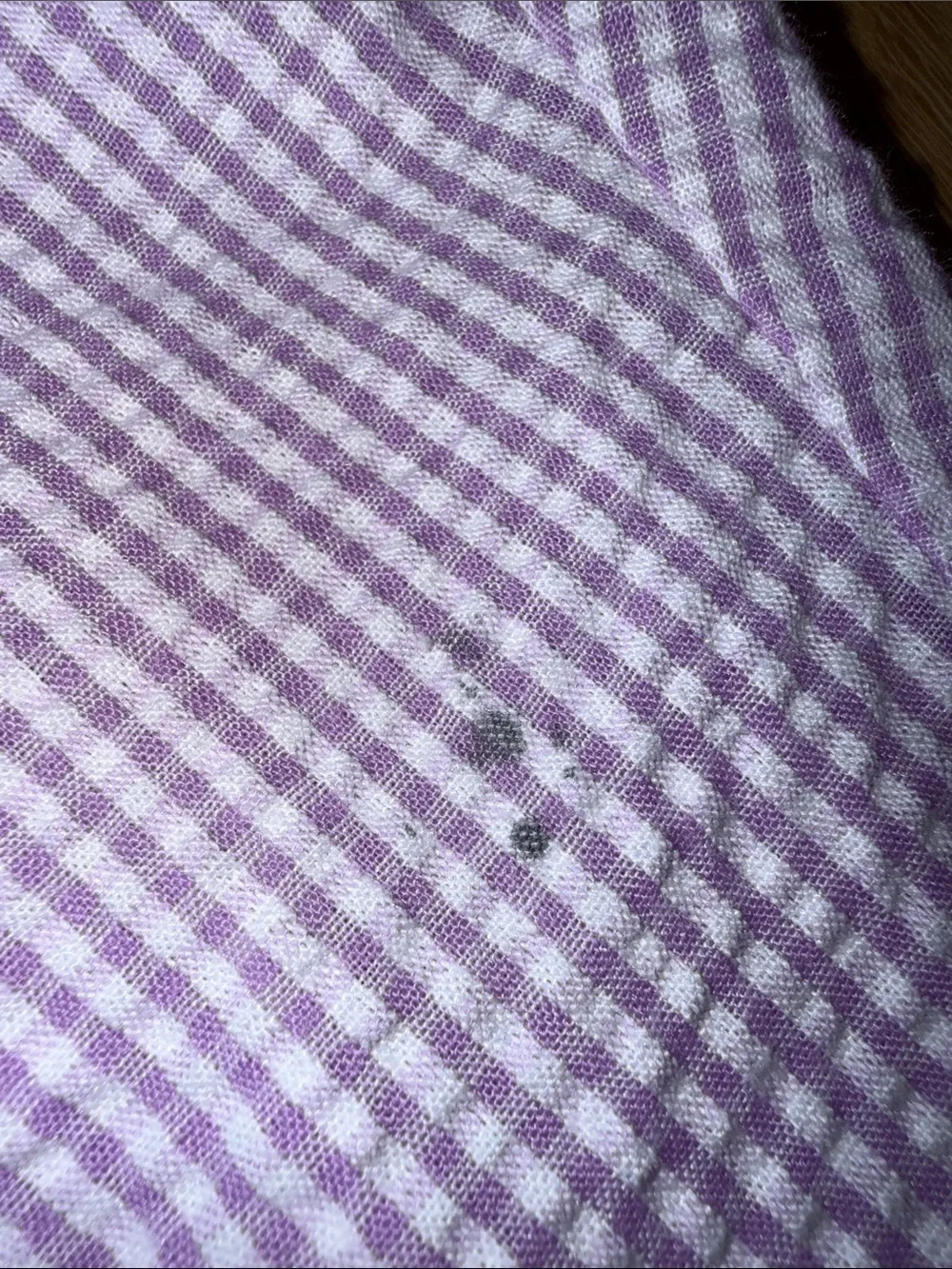 Stitchy Fish Purple Gingham Shirt and Short Set with Smocked Daisy Detail